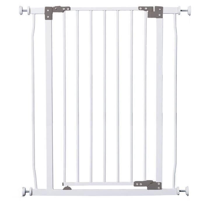 Dreambaby Extra Haute Liberty Security Barrier - por presión - L 75/81 x H 93 cm - blanco Dreambaby Extra Haute Liberty Security Barrier - por presión - L 75/81 x H 93 cm - blanco