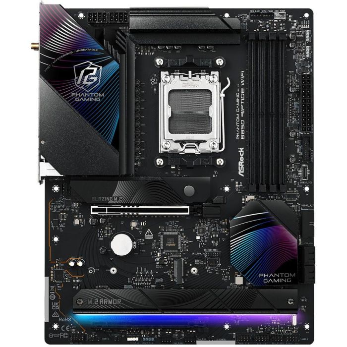 ASRock B850 Riptide WiFi Placa Base AMD AM5 Ryzen 7000/8000/9000 Series DDR5 Wi-Fi 7 2 ASRock B850 Riptide WiFi Placa Base AMD AM5 Ryzen 7000/8000/9000 Series DDR5 Wi-Fi 7 2