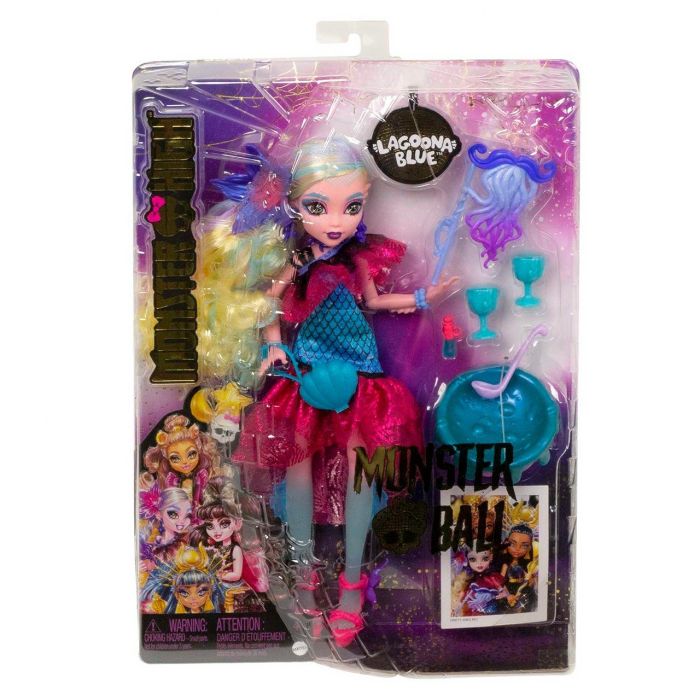 Monster High Lagoona Blue Monster Ball Party Dress Hnf71 4