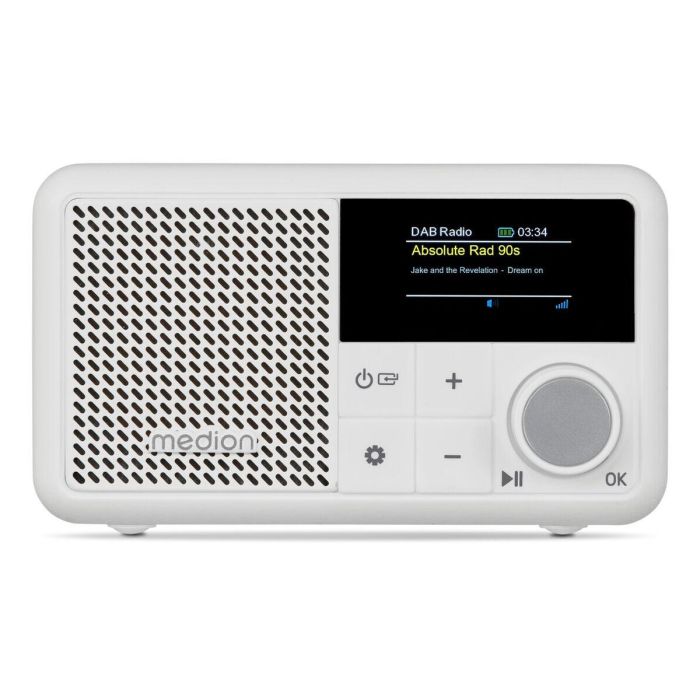 Medion AAAQH12607 Mini Radio DAB/FM Mono 2W RMS Blanco 11
