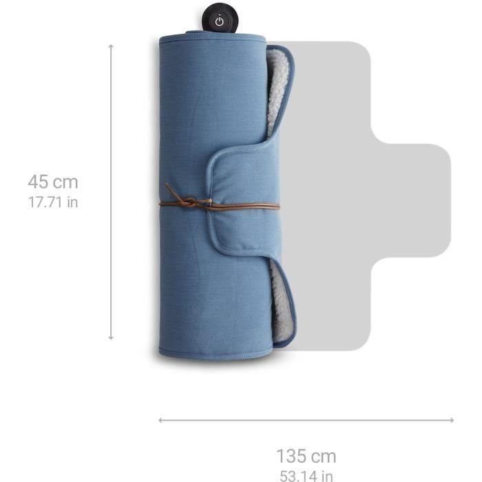 Manta térmica exterior inalámbrica - MEDISANA - OL 850 - 10 W - Azul 1 Manta térmica exterior inalámbrica - MEDISANA - OL 850 - 10 W - Azul 1