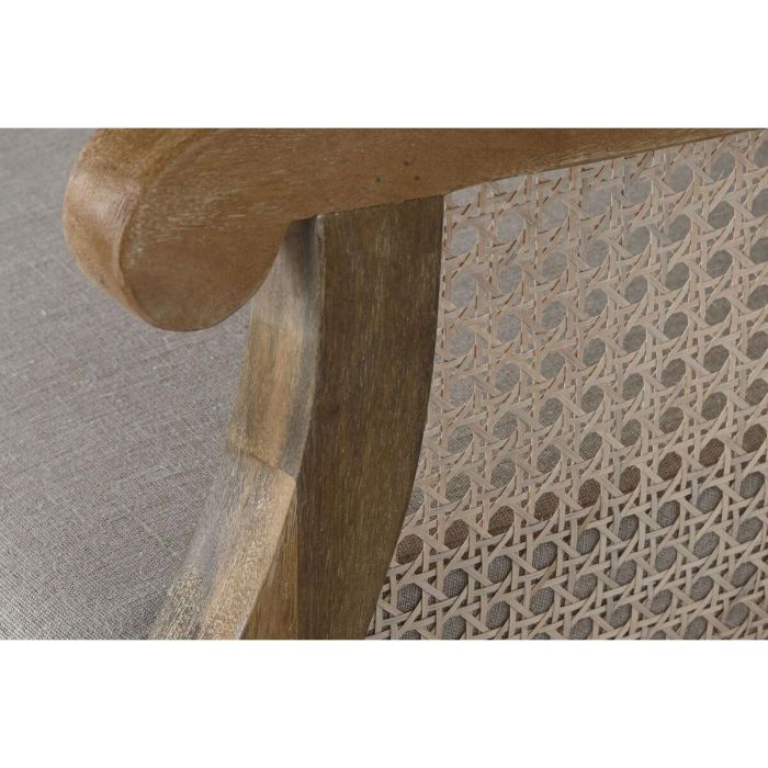 Butaca Item Home DKD Home Decor Beige Natural 75 x 83 x 70 cm 3 Butaca Item Home DKD Home Decor Beige Natural 75 x 83 x 70 cm 3