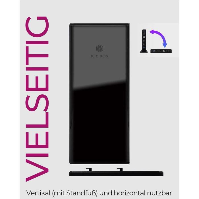 ICY BOX IB-DK2251AC USB-C/USB 3.0 11-in-1 DockingStation 1