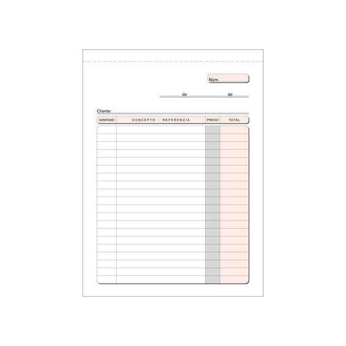 Talonario Multiuso 4º Natu Dupli Loan (Set de 10)