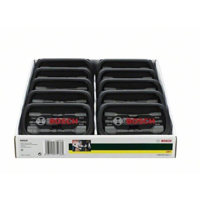 Bosch 2607017313 Promoline Juego de Brocas de Vástago 6 mm, 7 mm, 8 mm, 10 mm, 12 mm y 13 mm BOS3165140751360 1