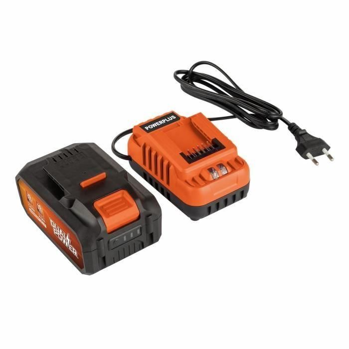 Dual Power DUA5400338128639 - Pack 4 Herramientas 20 V: Taladro/Destornillador, Amoladora Angular, Lijadora Manual, Sierra Circular - 2 Baterías 4