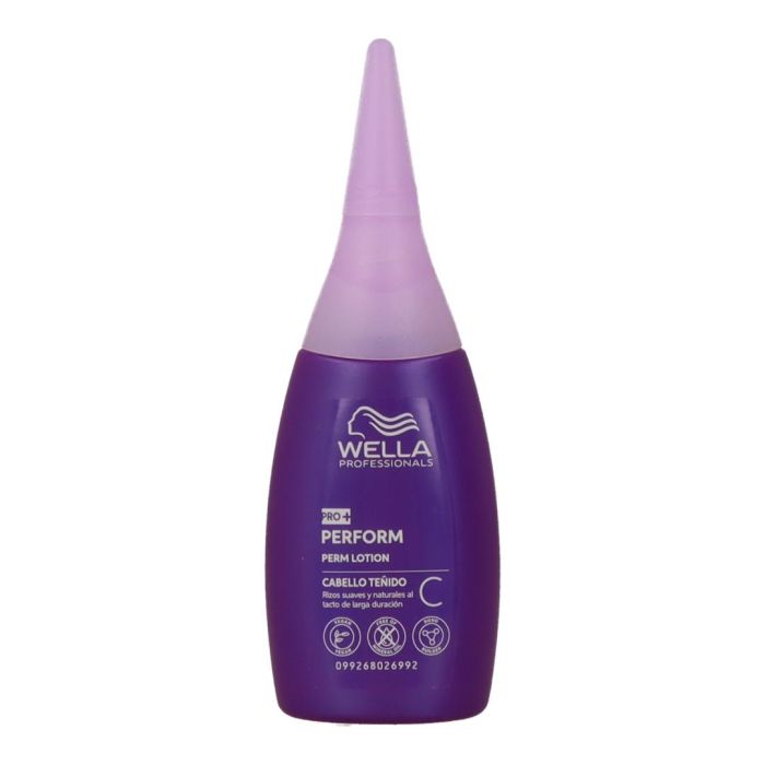 Wella Curl Perform C Loción Ondulante para Cabello Teñido o Sensibilizado 75ml