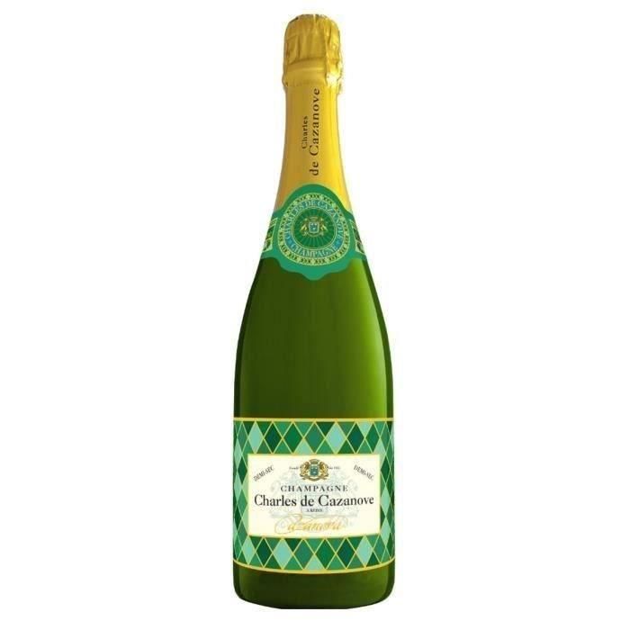 GH MARTEL De Cazanove Arlequin Champagne Demi sec - Blanco - 75 cl