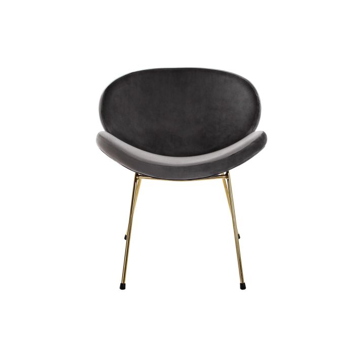 DKD Home Decor Silla Chic Terciopelo Negro Dorado 58 x 73 x 62 cm 4 DKD Home Decor Silla Chic Terciopelo Negro Dorado 58 x 73 x 62 cm 4