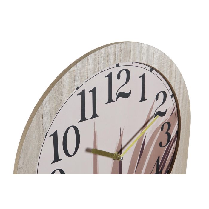 DKD Home Decor Reloj Boho Natural Multicolor 4.5 x 56 x 34 cm (2 Unidades) 3