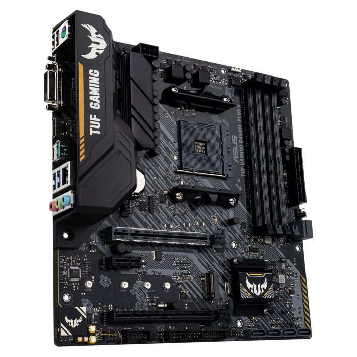 Asus TUF Gaming B450M-Plus II Placa Base AM4 DDR4 micro ATX AUC4718017927185 3