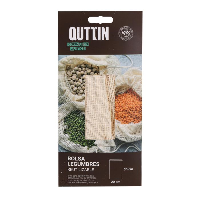 Bolsa para legumbres Quttin - Almacenamiento práctico (48 Unidades) 1 Bolsa para legumbres Quttin - Almacenamiento práctico (48 Unidades) 1