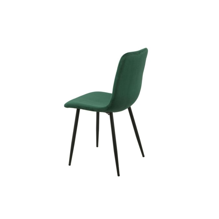 Silla Romimex Verde Terciopelo Metal 45 x 89 x 55 cm 2