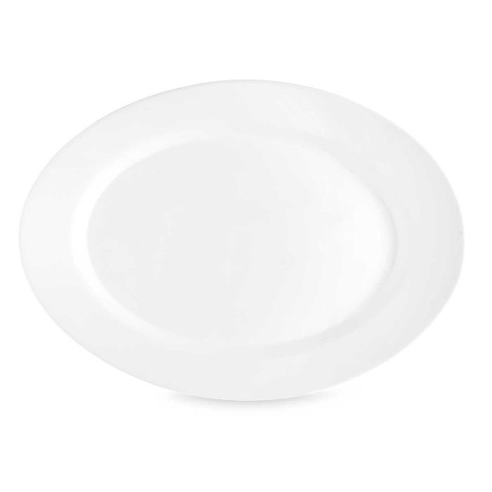 Bandeja Opal Ovalada 34 cm Blanco - Vivalto (18 Unidades) 2 Bandeja Opal Ovalada 34 cm Blanco - Vivalto (18 Unidades) 2
