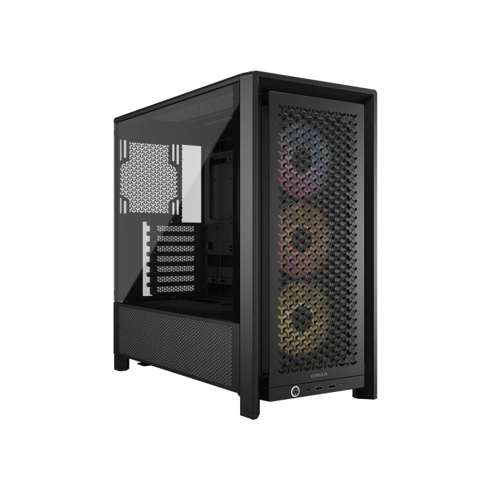 Corsair Caja PC 4000D RS ARGB Midi Tower Negra CC-9011296-WW