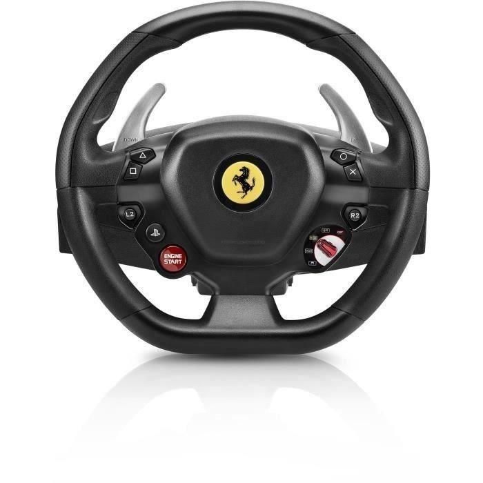 Thrustmaster T80 Ferrari 488 GTB Edition Negro Volante + Pedales Digital PlayStation 4 1