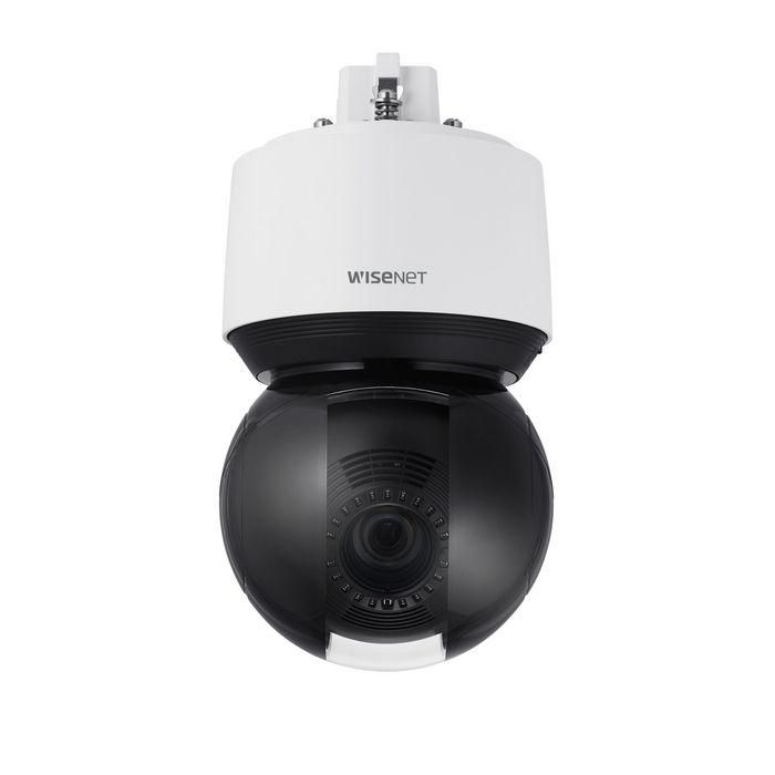 Hanwha Domo IP PTZ Wisenet Q 2MP 25x Zoom Óptico IR100m Antivandálico IK10 IP66 NEMA 4X WDR H.265 Audio Estabilización Hanwha Domo IP PTZ Wisenet Q 2MP 25x Zoom Óptico IR100m Antivandálico IK10 IP66 NEMA 4X WDR H.265 Audio Estabilización