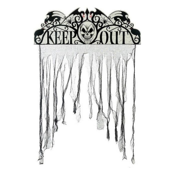 Decoración Colgante Keep Out (97 x 137 cm)