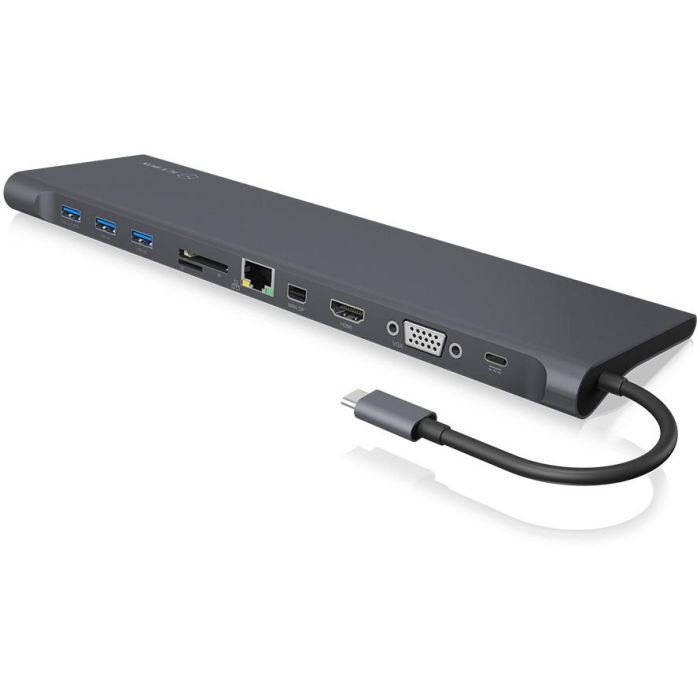 ICY BOX IB-DK2102-C USB-C 11-in-1 PD 100W DockingStation 1