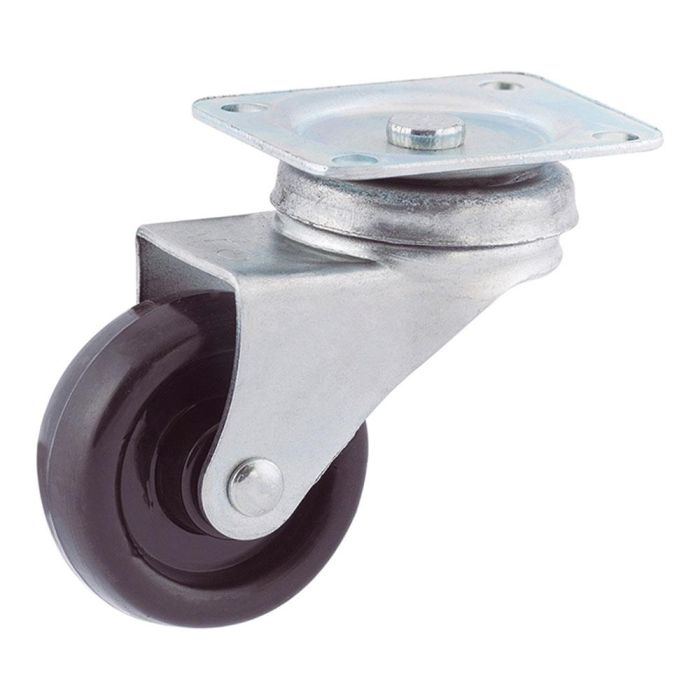 Rueda platina ø40mm (rueda) polipropileno negro cr23998 afo Rueda platina ø40mm (rueda) polipropileno negro cr23998 afo