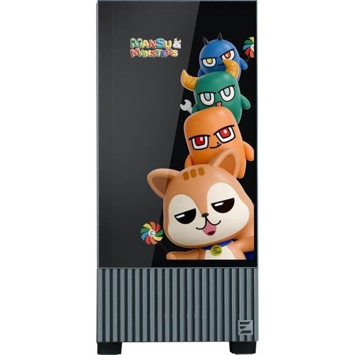 Zalman Z10 DS Caja PC Midi Tower Negra ATX/Micro ATX/Mini-ITX con ventana lateral de vidrio templado para HDD/SSD 3