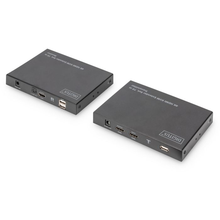DIGITUS 4K HDMI KVM Extender Set. 70m 3