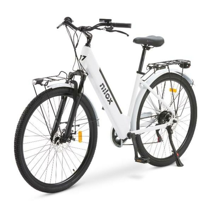 Bicicleta Eléctrica Nilox J7 Blanco 250 W 28" 1 Bicicleta Eléctrica Nilox J7 Blanco 250 W 28" 1