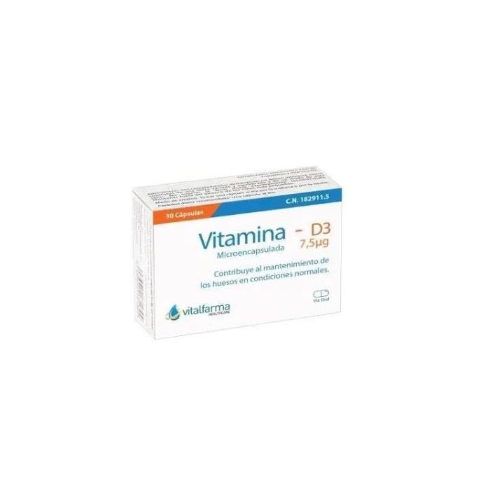 Vitamina D3 7,5Mcg. (300Ui) 30Cap. Vitamina D3 7,5Mcg. (300Ui) 30Cap.