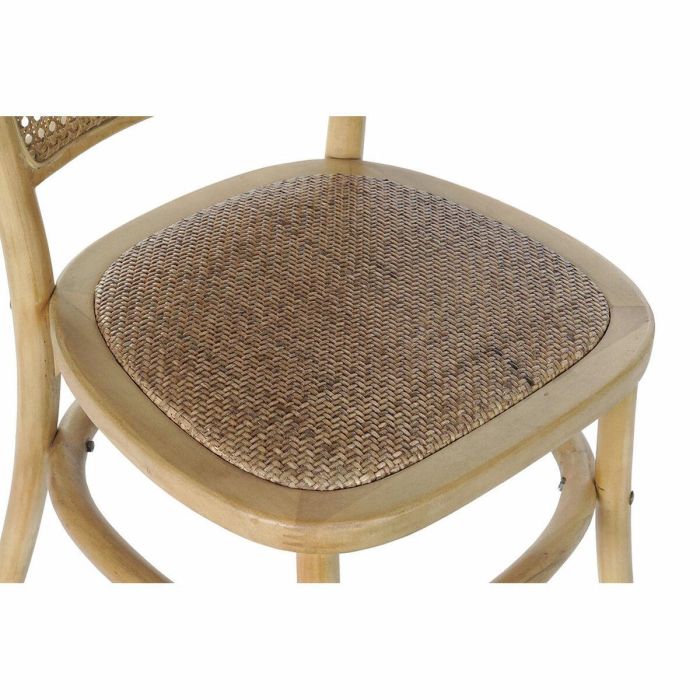 Silla de Comedor DKD Home Decor Multicolor Natural 48 x 45 x 85 cm 44 x 49 x 87 cm 1 Silla de Comedor DKD Home Decor Multicolor Natural 48 x 45 x 85 cm 44 x 49 x 87 cm 1