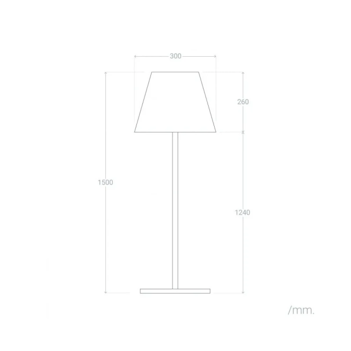 Olongapo Lámpara de Suelo SKD-F1007 Metal Diseño Minimalista