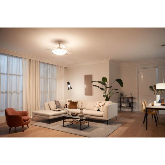Ventilador de Techo con Luz Philips Atlas Dorado 35 W 28 W 4500 Lm (2700 K) 2 Ventilador de Techo con Luz Philips Atlas Dorado 35 W 28 W 4500 Lm (2700 K) 2