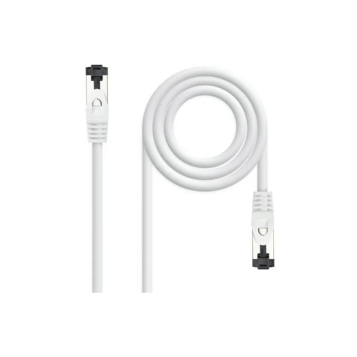 Nanocable Cable de Red RJ45 SSTP Cat.8.1 2GHz LSZH AWG26 1m Blanco 10.20.2001-W 0 Nanocable Cable de Red RJ45 SSTP Cat.8.1 2GHz LSZH AWG26 1m Blanco 10.20.2001-W 0