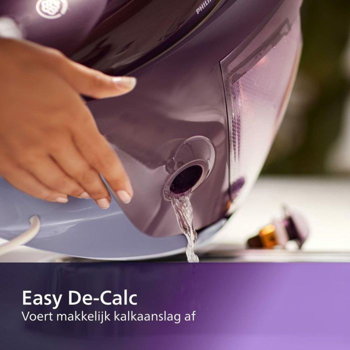 Philips PSG7150/30 Generador de Vapor Presión 8 Bares Depósito 1.8 L OptimalTEMP Morado 5