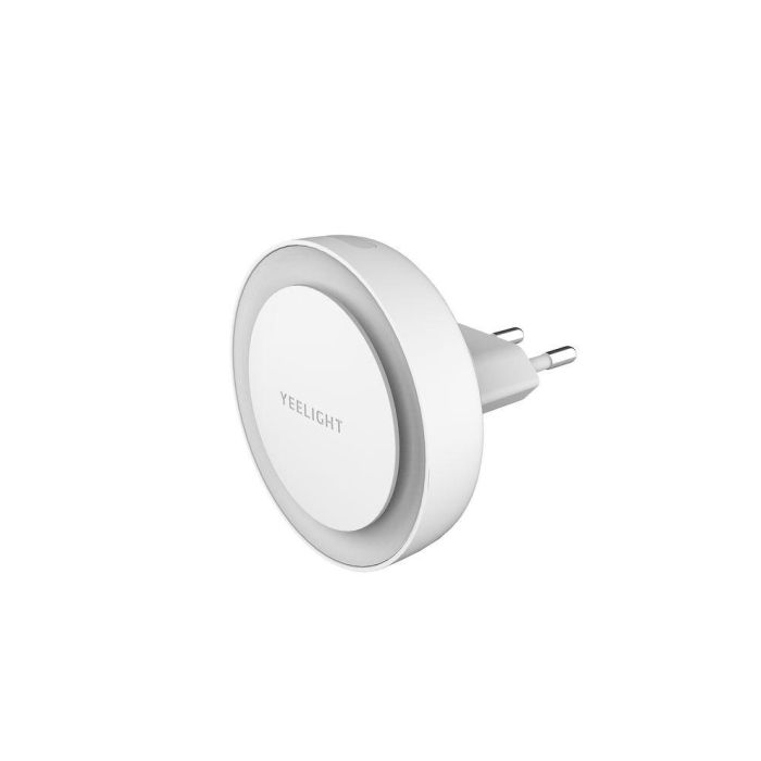 Yeelight Luz Nocturna Enchufable con Sensor de Luz Automático y Botón On/Off para Hogar, Cocina y Viaje