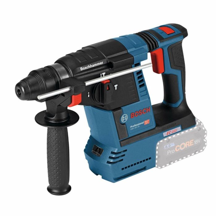 Bosch GBH 18V-26 Professional Taladro Percutor a Batería 18V, 2.6 J, 890 RPM, SDS Plus, Ión de Litio para Hormigón, Madera y Acero 5 Bosch GBH 18V-26 Professional Taladro Percutor a Batería 18V, 2.6 J, 890 RPM, SDS Plus, Ión de Litio para Hormigón, Madera y Acero 5