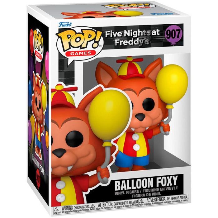 Figura POP Five Nights at Freddys Balloon Foxy 0 Figura POP Five Nights at Freddys Balloon Foxy 0