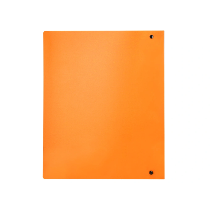 Liderpapel Carpeta 4 Anillas 40 mm Polipropileno DIN A4 Naranja Fluor Opaco 4