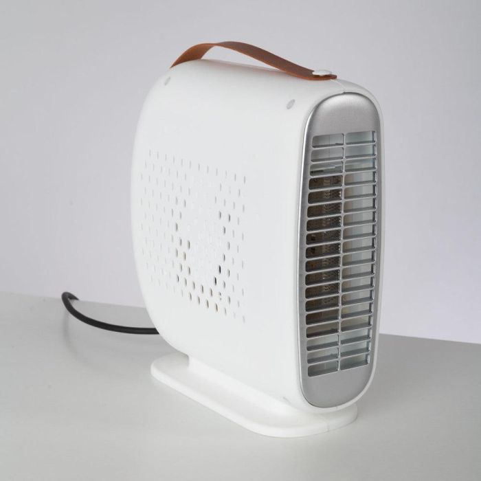 Calefactor Resistencia + Ventilador 500W Blanco 2 Calefactor Resistencia + Ventilador 500W Blanco 2