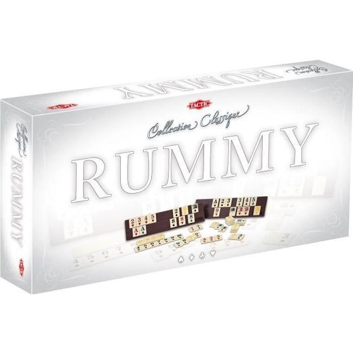 Tactic Rummy: El famoso juego de mesa de estrategia y táctica para 2-4 jugadores, duración 30 minutos, edad +7 años Tactic Rummy: El famoso juego de mesa de estrategia y táctica para 2-4 jugadores, duración 30 minutos, edad +7 años