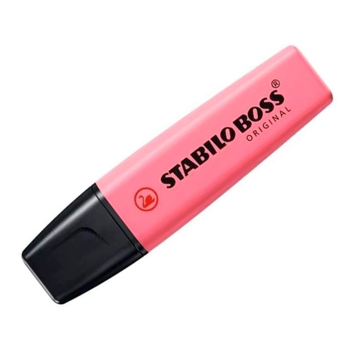 Rotulador Stabilo Boss Fluorescente 70 Pastel Fucsia Helado 10 unidades 1