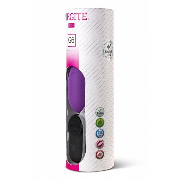 Huevo Vibrador Virgite Morado 6 Huevo Vibrador Virgite Morado 6