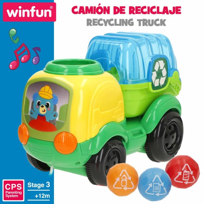 Juguete de arrastre Winfun 25 x 17 x 12 cm (4 Unidades) 5 Juguete de arrastre Winfun 25 x 17 x 12 cm (4 Unidades) 5