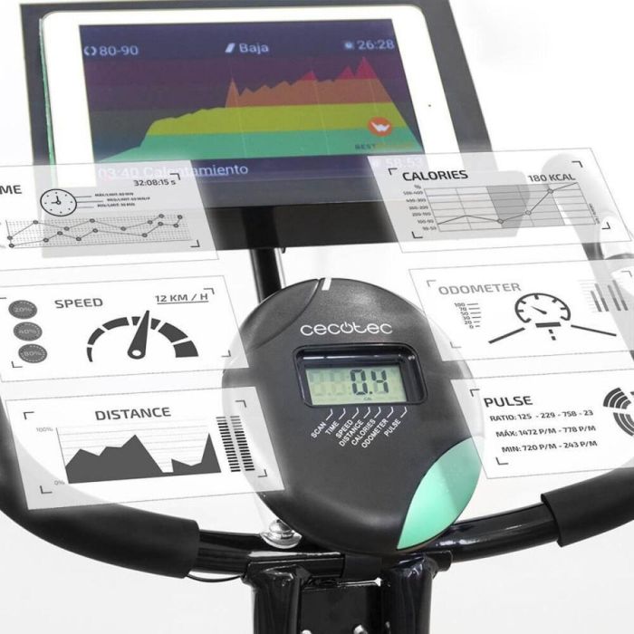 Cecotec 07016 bicicleta estática Rodillo de entrenamiento magnético para bicicleta 3 Cecotec 07016 bicicleta estática Rodillo de entrenamiento magnético para bicicleta 3