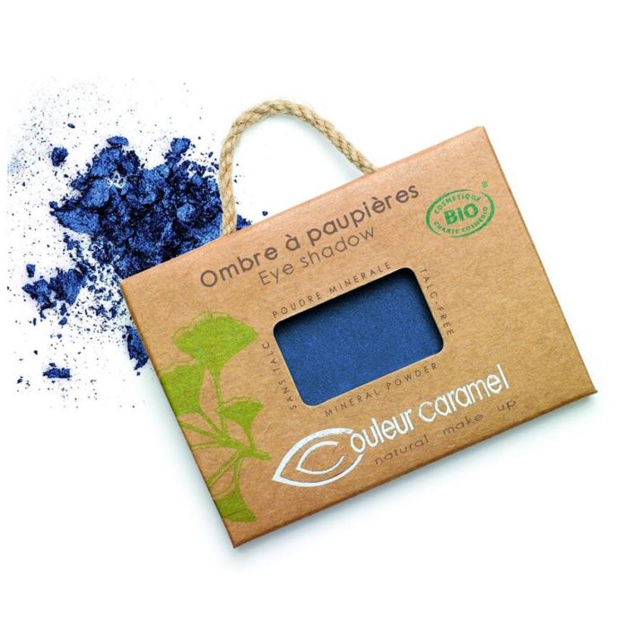 Couleur Caramel Maquillaje sombra de ojos 076 bleu marine mat