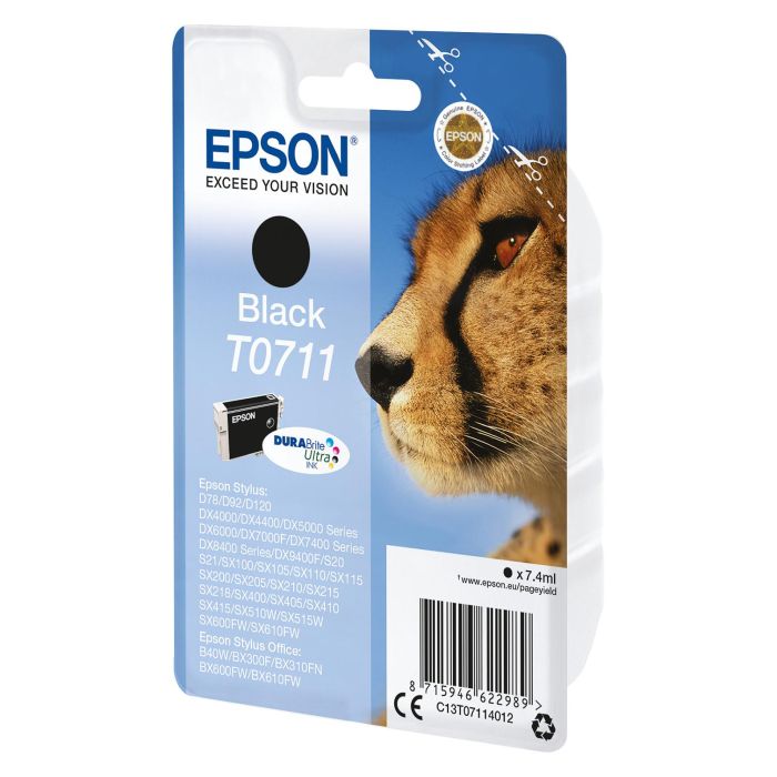 Epson Stylus D-78/92/120/DX-4000/5000/6000/7000F Cartucho Negro Epson Stylus D-78/92/120/DX-4000/5000/6000/7000F Cartucho Negro
