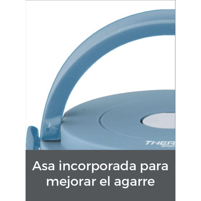 Thermosport Fiambrera Plástico Acero 0.6L - Dimensiones: 15.6 cm Ancho x 18 cm Alto x 15.3 cm Largo (6 Unidades) Thermosport Fiambrera Plástico Acero 0.6L - Dimensiones: 15.6 cm Ancho x 18 cm Alto x 15.3 cm Largo (6 Unidades)