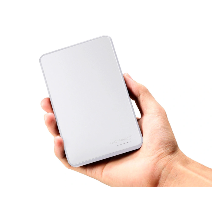 Q-connect Disco Duro Externo 2,5" 1TB USB 3.0 SATA Blanco Portátil Compacto Almacenamiento Datos Rápido Seguro 3 Q-connect Disco Duro Externo 2,5" 1TB USB 3.0 SATA Blanco Portátil Compacto Almacenamiento Datos Rápido Seguro 3
