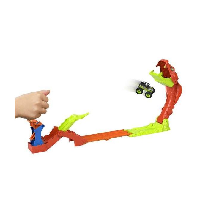 Pista hot wheels monster trucks mordedura de serpiente 31x36x9 cm 3 Pista hot wheels monster trucks mordedura de serpiente 31x36x9 cm 3