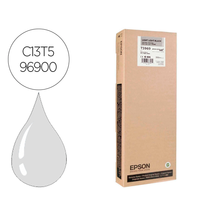 Epson GF Stylus Photo 7900/9900 Cartucho Gris Claro 0 Epson GF Stylus Photo 7900/9900 Cartucho Gris Claro 0