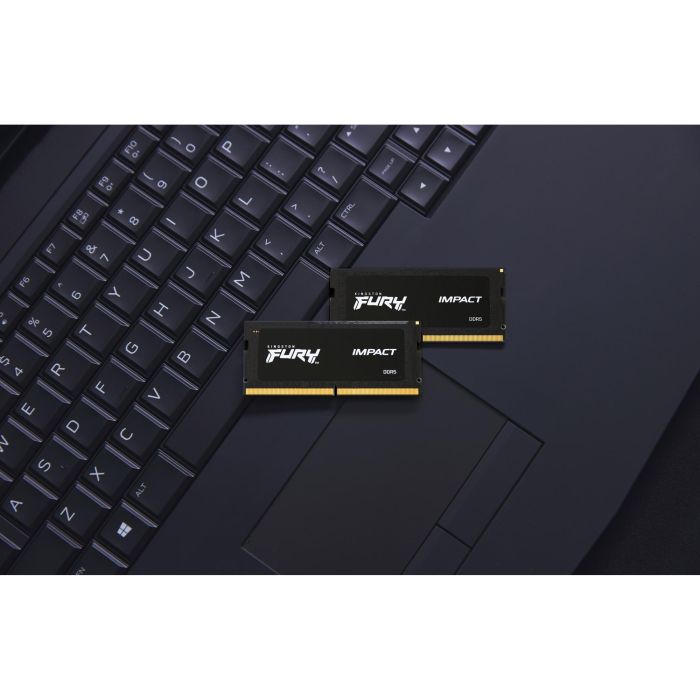 Kingston FURY Impact 8GB DDR5 4800MT/s CL38 SODIMM para Portátil 15 Kingston FURY Impact 8GB DDR5 4800MT/s CL38 SODIMM para Portátil 15